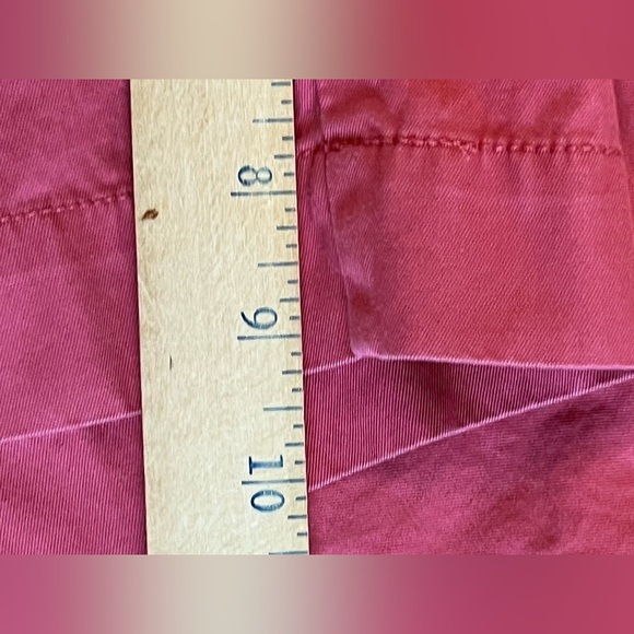 Polo Ralph Lauren Shorts 36 Men VTG Pink Chino Flat Front 100% Cotton Casual I34 - Picture 7 of 7